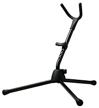 Stand--Alto/Tenor Sax K & M - Black - 3 Legs for
