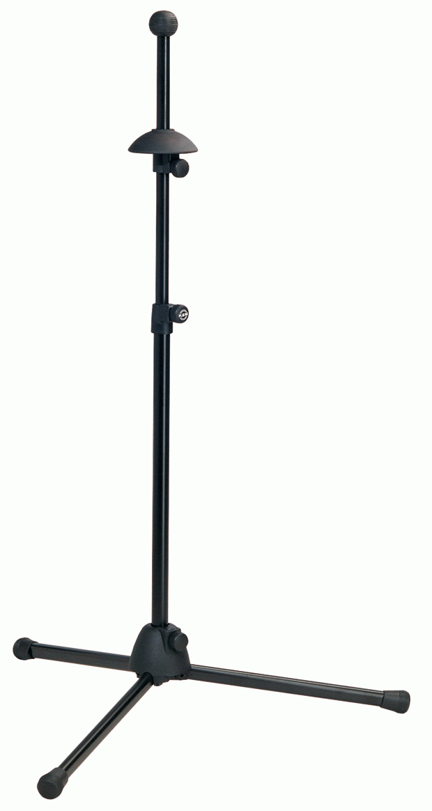 Stand--trombone K & M Plastic - Black Plastic - 3 Legs for