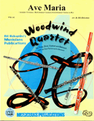 Ave Maria by Bach Gounod and Schubert - Holcombe Bill - for Woodwind Quartet