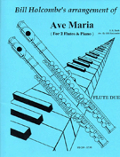 Ave Maria by Bach Johann Sebastian - Holcombe Bill - for Flute Duet