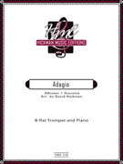 Adagio by Albinoni and Giazotto - Hickman David - for Trumpet and Piano