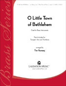O Little Town of Bethlehem by - Rumsey Tim - for Brass Duet and Piano