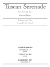 Tuscan Serenade by Faure Gabriel - Bricault Gary - for Euphonium and Piano