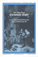 On That First Christmas Night by Lantz David for SATB