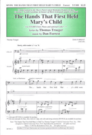 Hands That First Held Mary's Child forrest Dan for TTBB