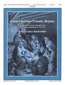 Good Christian Friends Rejoice by - Buckwalter Karen - for Full Score