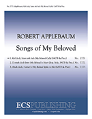 Kol Dodi Hinei Zeh Bah (My Beloved Calls) by Applebaum Robert for SATB and Piano