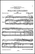 Solo de Concurso by Yuste Miguel for Clarinet Solo