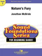 Nature's Fury by McBride Jonathan for Concert Band
