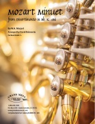Mozart Minuet by Mozart Wolfgang Amadeus - Bobrowitz David - for Concert Band