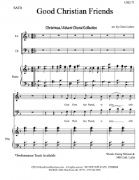 Good Christian Friends by Lehew C for SATB