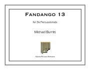 Fandango 13 by Burritt for Percussion Ensemble