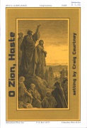 O Zion Haste by - Courtney Craig - for SATB
