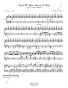 Angels We Have Heard on High by - Bradford Barlow - for SATB
