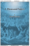 Thousand Voices by - Rasbach David - for SATB and Piano