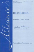De Colores by Folk Song - Chavarria Vicente - for SATB a cappella