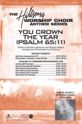 You Crown the Year by Ligertwood Brooke - Duren Cliff - Hillsong for SATB and Piano