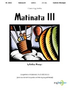 Matinata III by Wissinger Kathleen L for Handbells 3-5 Octave
