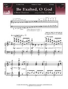 Be Exalted O God by Chambers Brent - Edwards Dan R - for Handbells 3-5 Octave