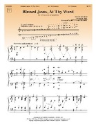 Blessed Jesus At Thy Word by Ahle Johann R. - McChesney Kevin - for Handbells 3-5 Octave