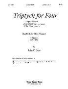 Triptych for Four by Dare John C for Handbells 2 Octave