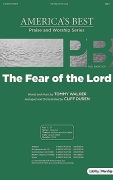 Fear of the Lord by Walker Tommy - Duren Cliff - for SATB and Piano