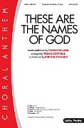 These Are the Names of God by Walker Tommy - Cottrell Travis - for SATB and Piano