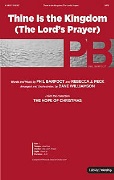 Thine Is the Kingdom by Barfoot and Peck - Williamson Dave - for SATB and Piano