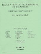 From a French Processional - Veni Emmanual by Knight Steve for Concert Band