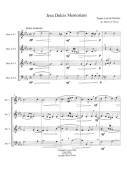 Jesu Dulcis Memoriam by De Victoria Tomas L - Howe Marvin - for French Horn Quartet