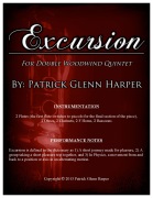 Excursion for Double Wind Quintet by Harper Patrick Glenn for 10 Winds