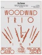 Arioso by Bach Johann Sebastian - Holcombe Sr and Holcombe Jr - for Woodwind Trio