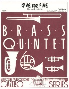 Jive for Five 2nd Edition by Nagle Paul for Brass Quintet