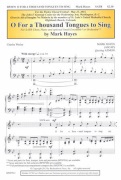 O For A Thousand Tongues To Sing by Hayes Mark for ScoreParts