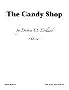 The Candy Shop by Eveland Dennis for Concert Band