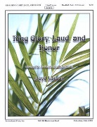 Ring Glory Laud and Honor by - Larson Lloyd - for Handbells 3-5 Octave
