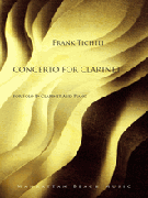 Concerto for Bb Clarinet and Piano by Ticheli Frank for Clarinet Solo