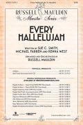Every Hallelujah by Smith Farren and West - Mauldin Russell - for SSATB and Piano
