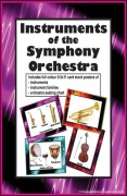 Instruments of the Symphony Orchestra for Posters