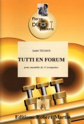 Tutti En Forum by Teleman Andre for 11 Trumpets