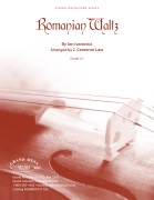 Romanian Waltz by Ivanovici Ion - Law J Cameron - for String Orchestra