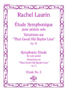 Variations on “That Good Old Baylor Line by Laurin Rachel for Organ