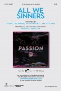 All We Sinners by Crowder Philpott C - Mauldin Russell - David Crowder for SATB and Piano