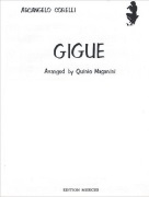 Gigue by Corelli Arcangelo - Maganini Quinto - for Alto Sax