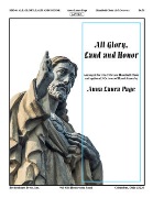 All Glory Laud and Honor by Teschner Melchior - Page Anna Laura - for Handbells 3-5 Octave