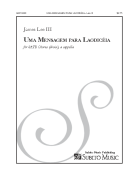 Uma Mensagem para Laodicéia by Lee III James for SATB divisi a cappella (Revelation 3)