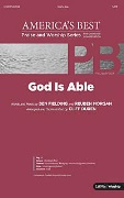 God Is Able by Fielding and Morgan - Duren Cliff - for SATB and Piano