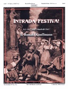 Intrada Festiva by Kauffmann Ronald E for Handbells 3-5 Octave