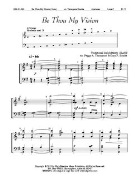 Be Thou My Vision by SLANE - Thompson and Smoke - for Handbells 4 Octave