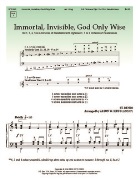 Immortal Invisible God Only Wise by St Denio - Krug Jason W - for Handbells 2-6 Octave